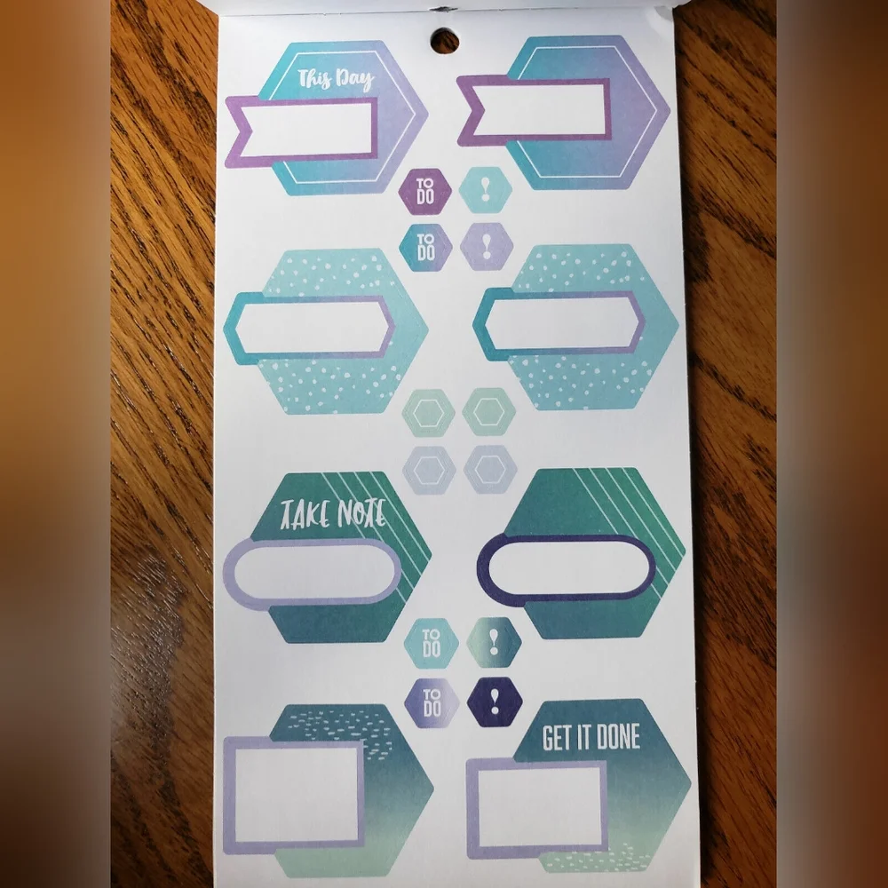 Layered Boxes Sticker Book (356 Pcs) by The Happy Planner